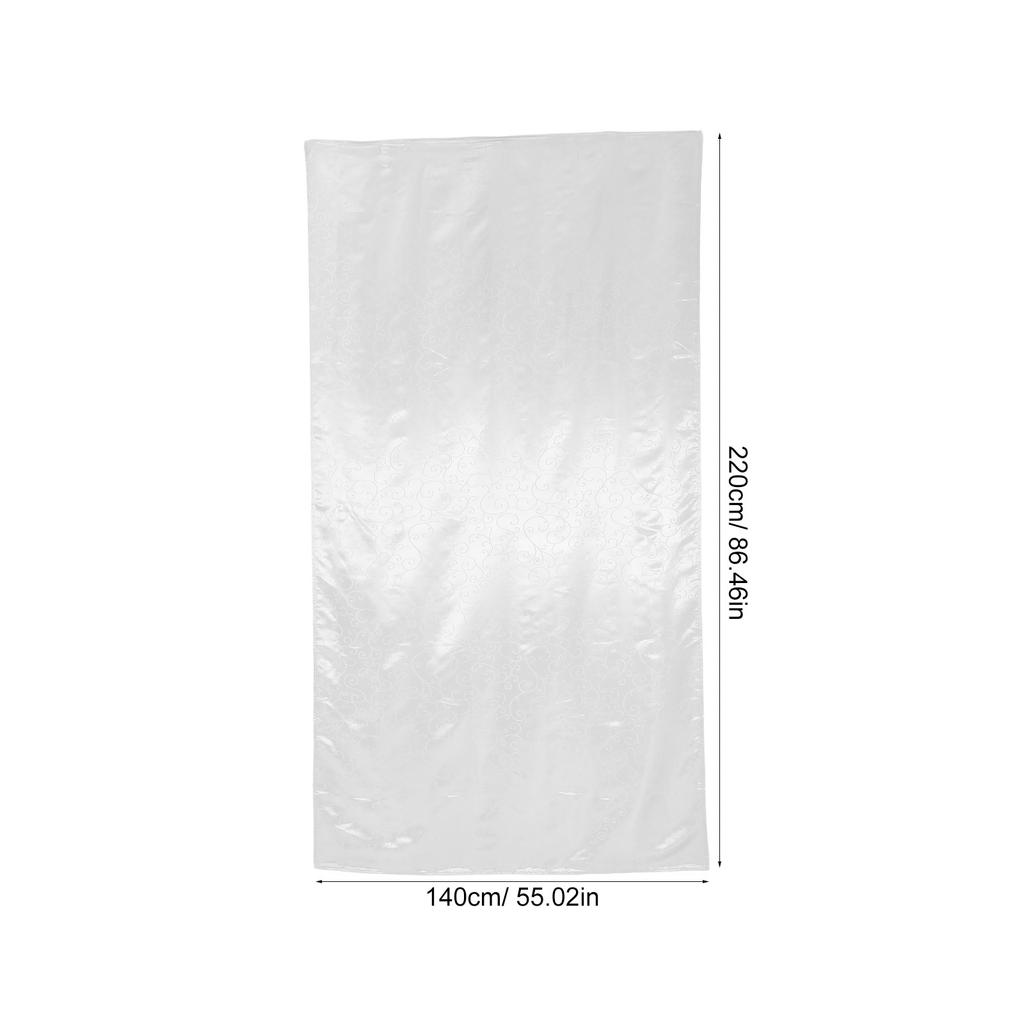 Jacquard Tablecloth Rectangle 87 by 55 Inches Spillproof Stain Resistant Polyester Table Protector for Indoor Outdoor Restaurant