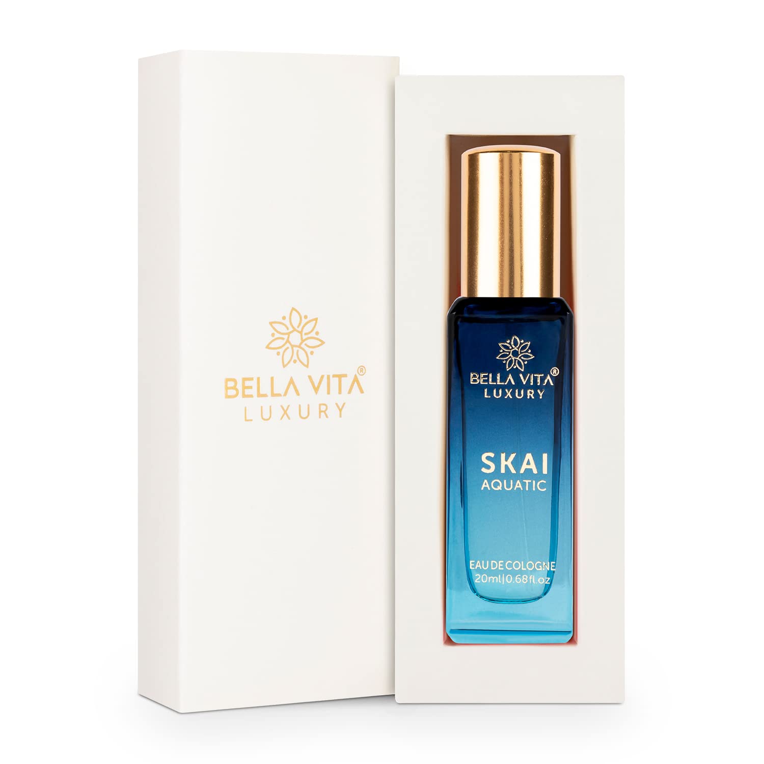 Bella Vita Luxury Skai Aquatic Eau De Cologne Духи унисекс для мужчин и женщин 20 ML