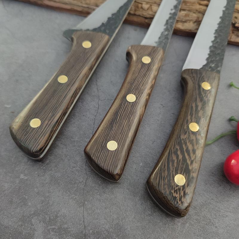 Stainless Steel Boning Knife Kitchen Chef Knife Fillet Knife Meat Cleaver Cutter Tool