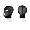 Women Sexy Black Lace Full Face Mask, Stretch Mesh Hood with Eye and Mouth Openings for Halloween Cosplay Party