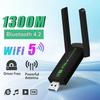 1300Mbps Dual Band WiFi Adapter USB 3.0 Drahtlose Netzwerk Karte 2,4G/5GHz Mini WiFi Dongle Empfänger Sender für PC /Laptop/Desktop