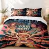 Buffy Custom Name 3pc Set Perfect for Bedroom Use Comfortable Bedding Set Includes a Duvet Cover and Two Pillowcases Ideal Birthday or Christmas Gift
