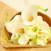 5er-Pack Calla-Lilien-Braut-Hochzeitsstrauß aus Latex mit echtem Touch und künstlichem Blumendekor