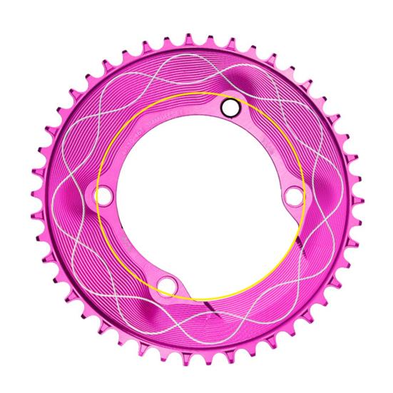 Motor Sprocket Heavy Duty Aluminum Alloy Chainring 40T To 58T Waterproof Rustproof Tooth Disc Replacement for Road Bike