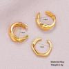 3pcs Set Irregular Helix Cartilage Clip Fake Piercing Women Earrings  Chunky Jewelry Kit