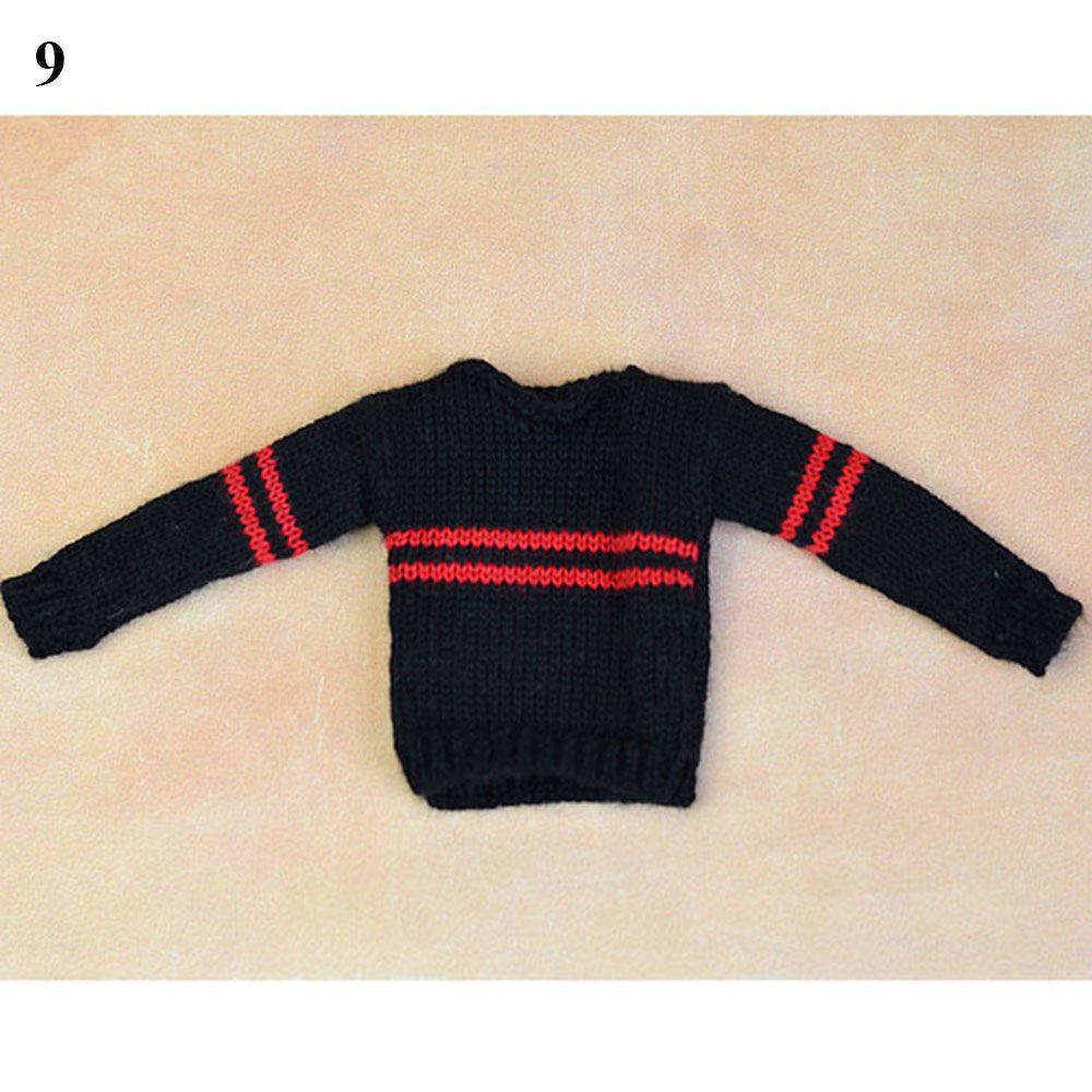 Kid Toys Clothes For Doll Male Doll Clothes Doll Top Coat Jeans Pants Casual Knitted Sweater