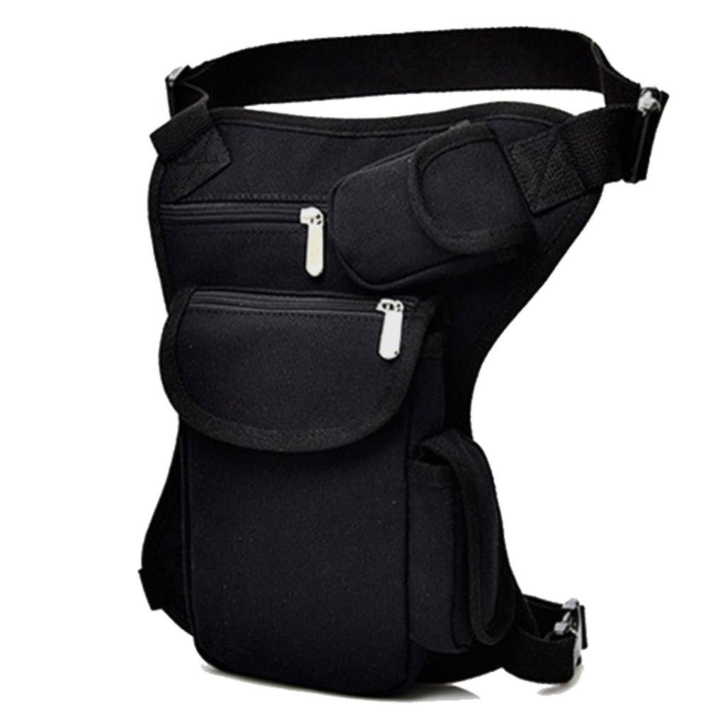 Cat Hand Multifunctional Tactical Leg 5 Pockets Pouch, Outdoor, (Black)