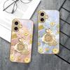 Lucky Bag of Blessings For iPhone 17 Pro Max 16 16E 15 14 13 Plus 12 mini 11 15Pro 17 Air XR X 17ProMax Golden glass phone case