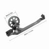 Iron Large Bobbin Winder Rustproof Easy Installation Industrial Bobbin Winder Large Size Sturdy Sewing Machine Bobbin Winder