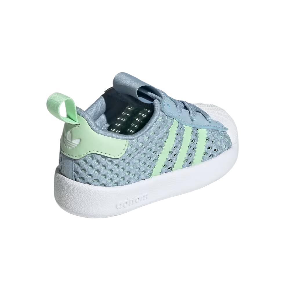 adidas adiFOM Superstar 360 I Wonder Blue Green Baby Sneakers Supplier-Colour Cloud-White JH7472