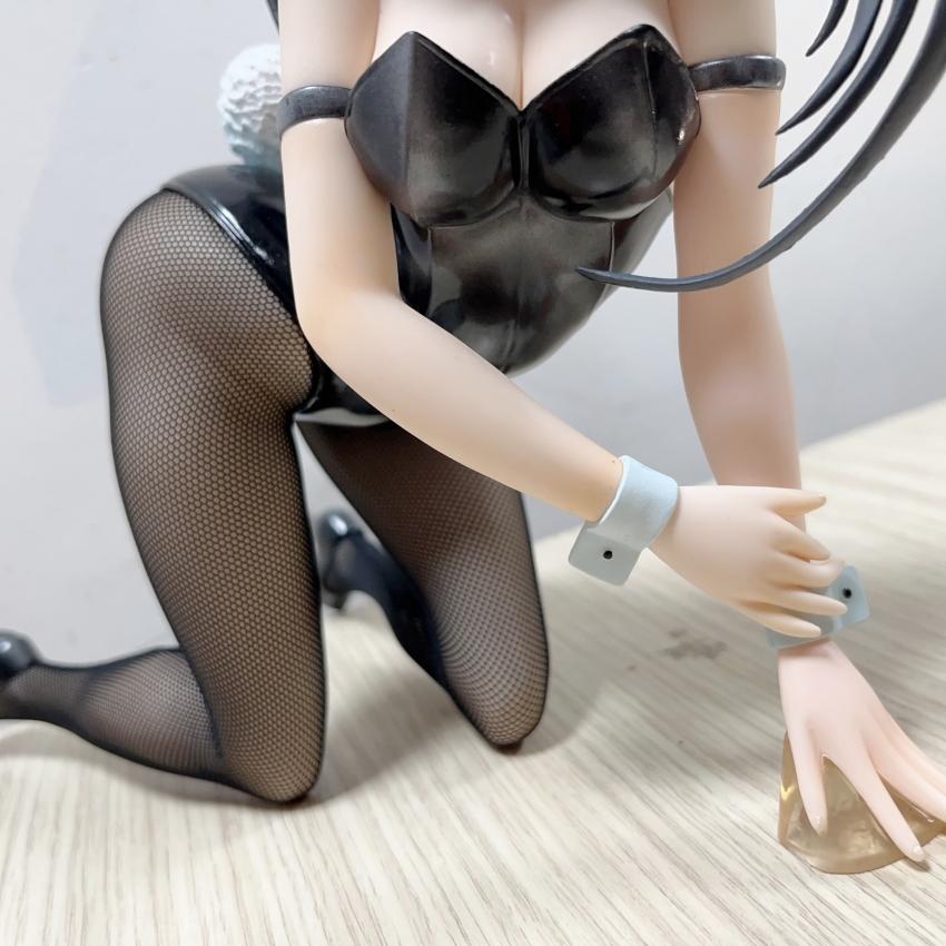 29CM Date A Live B-STYLE Tokisaki Ver Bunny Girl Native 1/4 figure Hard PVC Anime Action Toy Adults Collection Model Doll Gift