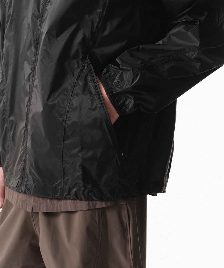 Musinsa Standard [City Leisure] Airweight Sheer Windbreaker Jacket [Black]