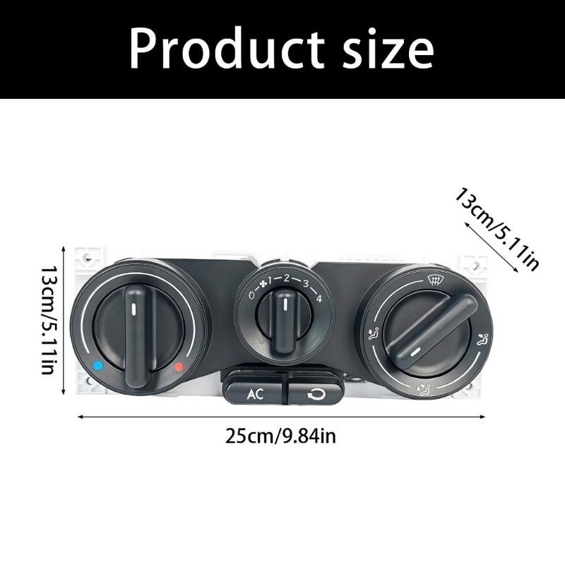 Heating Ventilation Adjustment Part For 1998 2010 Well Known Small Car Featuring Accurate Temperature Selection And Easy Installation