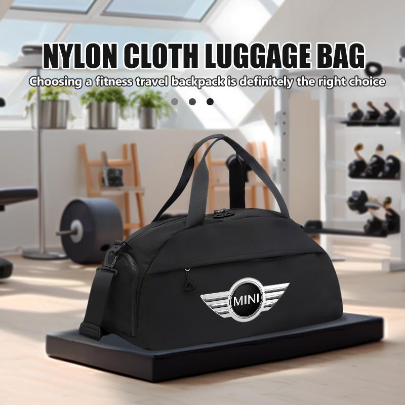 Car Logo Travel Portable Large Capacity Luggage Storage Bag For MINI Cooper R53 R52 R50 One JCW Clubman Countryman WORKS