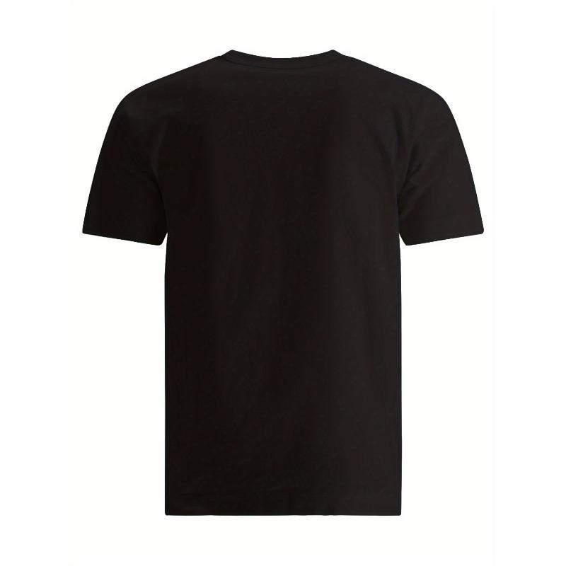 T-shirt da uomo taglia europea, Stampa digitale di tendenza: Tessuto di Alta Qualità, Design Vivace, Comodo e alla Moda, Adatto per l'Uso Quotidiano