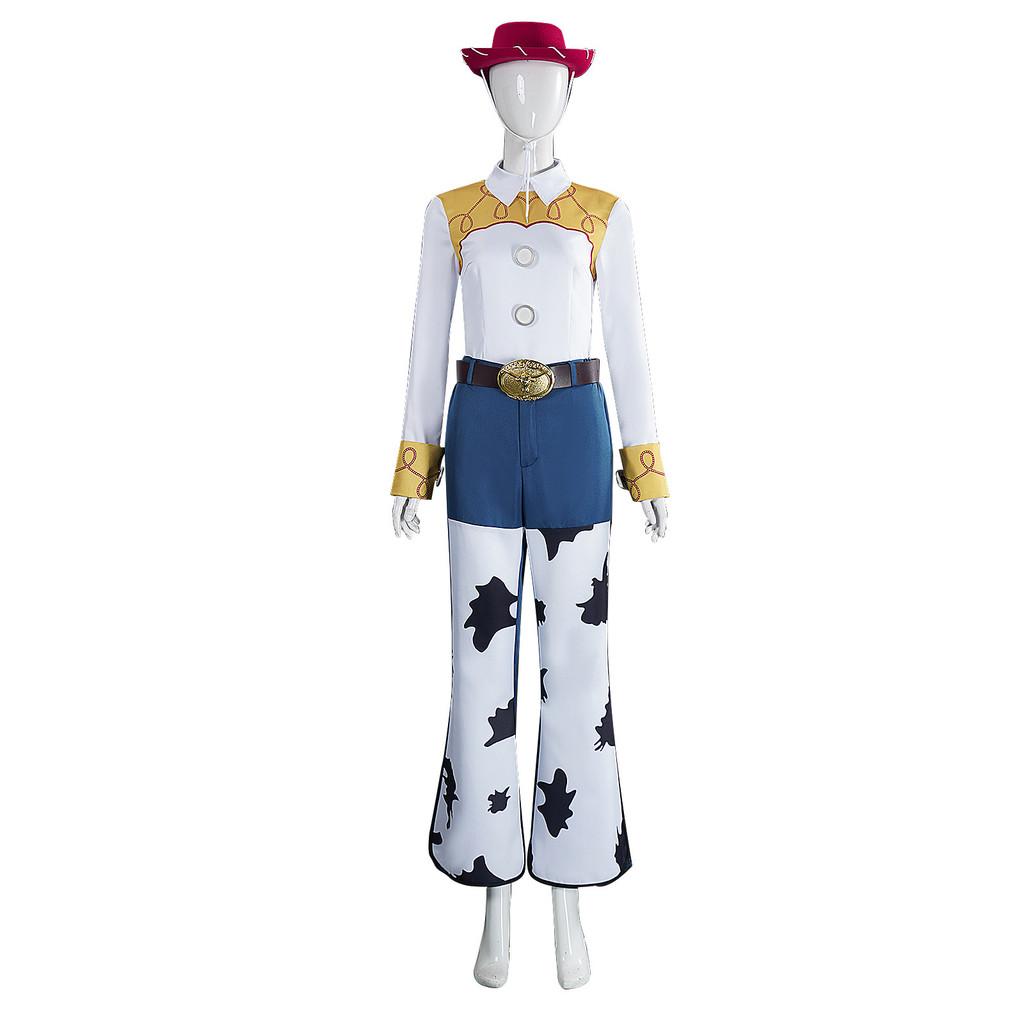 Toy Story Jessie Cosplay Costume With Polyester Fabric For Anime Role Play Enthusiasts