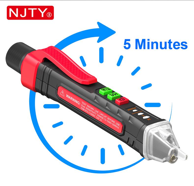 Non-Contact Voltage Tester Pen | Inductive Voltage & Breakpoint Detection | Electrician Tool for Household Use