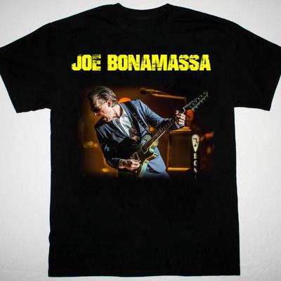 REBAJA Camiseta Navideña Joe Bonamassa para Hombre Negra Unisex S a 5XL