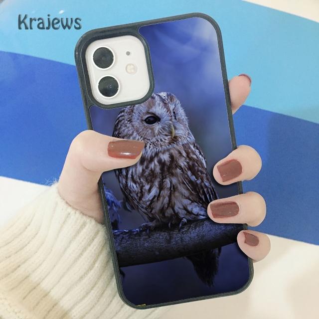 Animal Owl Eyes Soft Phone Case Cover For iPhone 17 Air 16 15 14 plus 11 12 13 pro max coque Shell Fundas