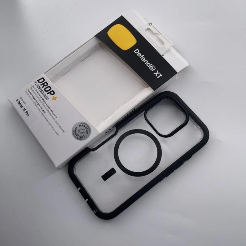 

Defender Series XT Clear for Magsafe Case for IPhone17 Pro Max Air 15 14 Plus Original Transparent Anti-drop Ott box Cover iPhone 14