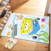 Spongebob Reading Adventure Square rugs are a great choice for living rooms, bedrooms, home décor, and as gifts.