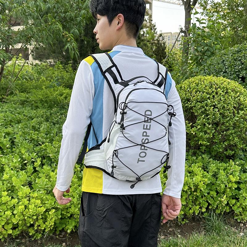 Outdoor sports marathon backpack,cycling backpack,hiking backpack,lightweight multi-pocket design,shoulder strapwithwater outlet