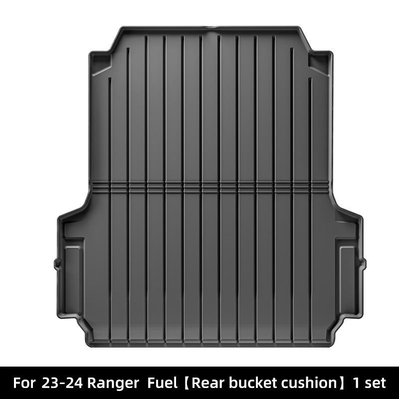 Ford Ranger 2019-2025 TPE Floor & Truck Bed Mats - Fits Left & Right Hand Drive.