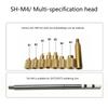 Printer Heat Set Insert Tool M 8 Brass Adapter Portable Heat Insertion Tool for SH72 and SH73 Soldering Iron