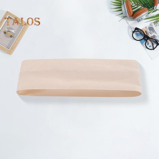 Women Men Headband High Elastic Solid Color Wide Hair Band Breathable Elastic Hair Tie Sports Yoga Fitness Headgear