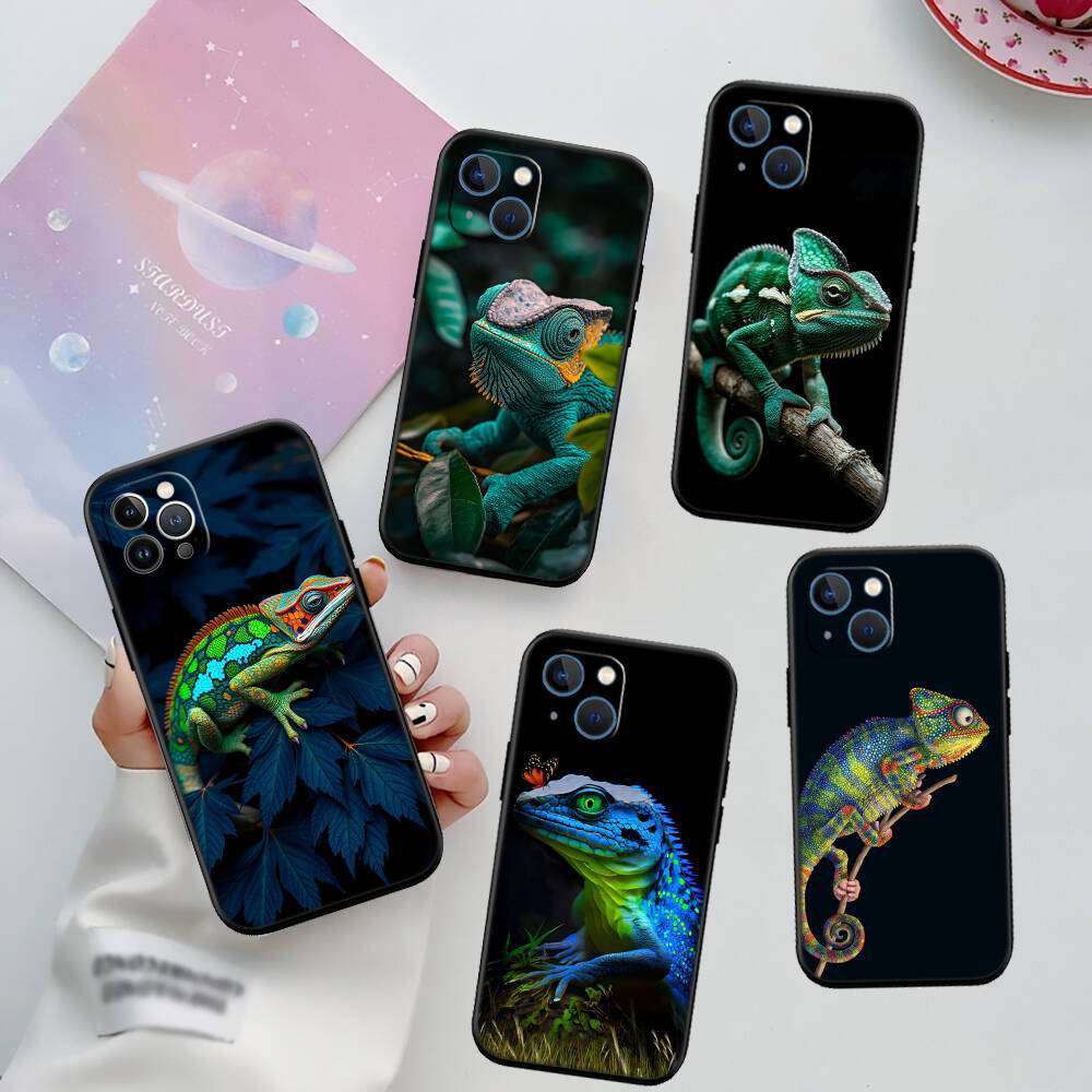 Chameleon New Phone Case for iPhone 6 6s 7 8 11 12 13 14 15 16 17 16E XS Pro Max XR X SE Air