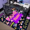 1PC Custom Name K-Pop Music Love Theme Floor Mat Ideal for Living Room, Game Rooms, Office, Bedroom,Floor Mat Playful Design