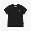 Moschino Htm04k Laa10 60100 Teddy Bear Logo Patch Kids Short Sleeve Tee