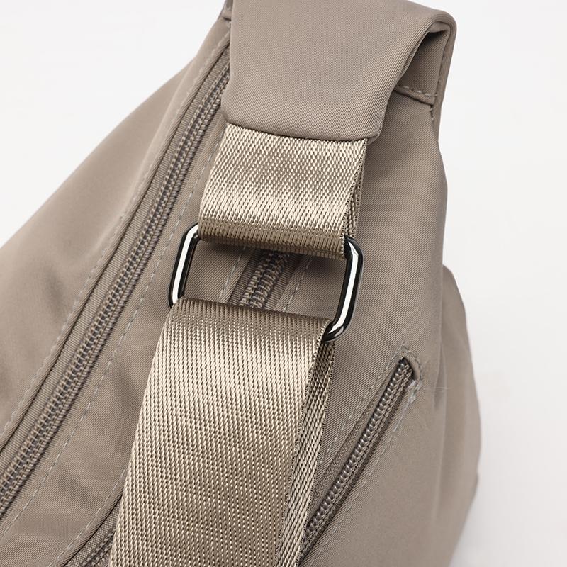Nylon Crossbody Bag Women's Large Capacity Multi-compartment Shoulder Bag