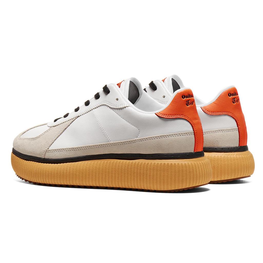 Onitsuka Tiger DELECITY Size Cm Sneakers, White/Habanero, 28.0