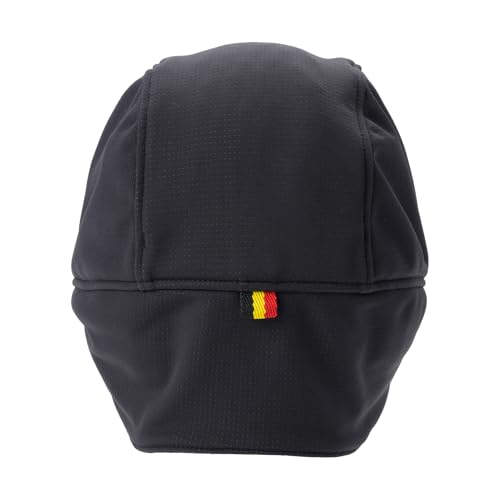 Kapelmuur Thermo Dream Cycling Winter Cap with Ear Flaps, Black, One Size