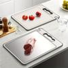 Cut Vegetables Meat Cutting Board Mats Stainless Steel Vegetable Cutting Board  Frozen Meat
