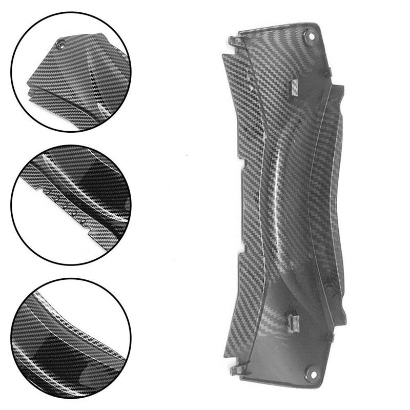 Replacement Spare Parts Carbon Fiber Look Motorcycle Rear Tail Upper Middle Fairing Set For YAMAHA YZF R3 R25 2014--M53K