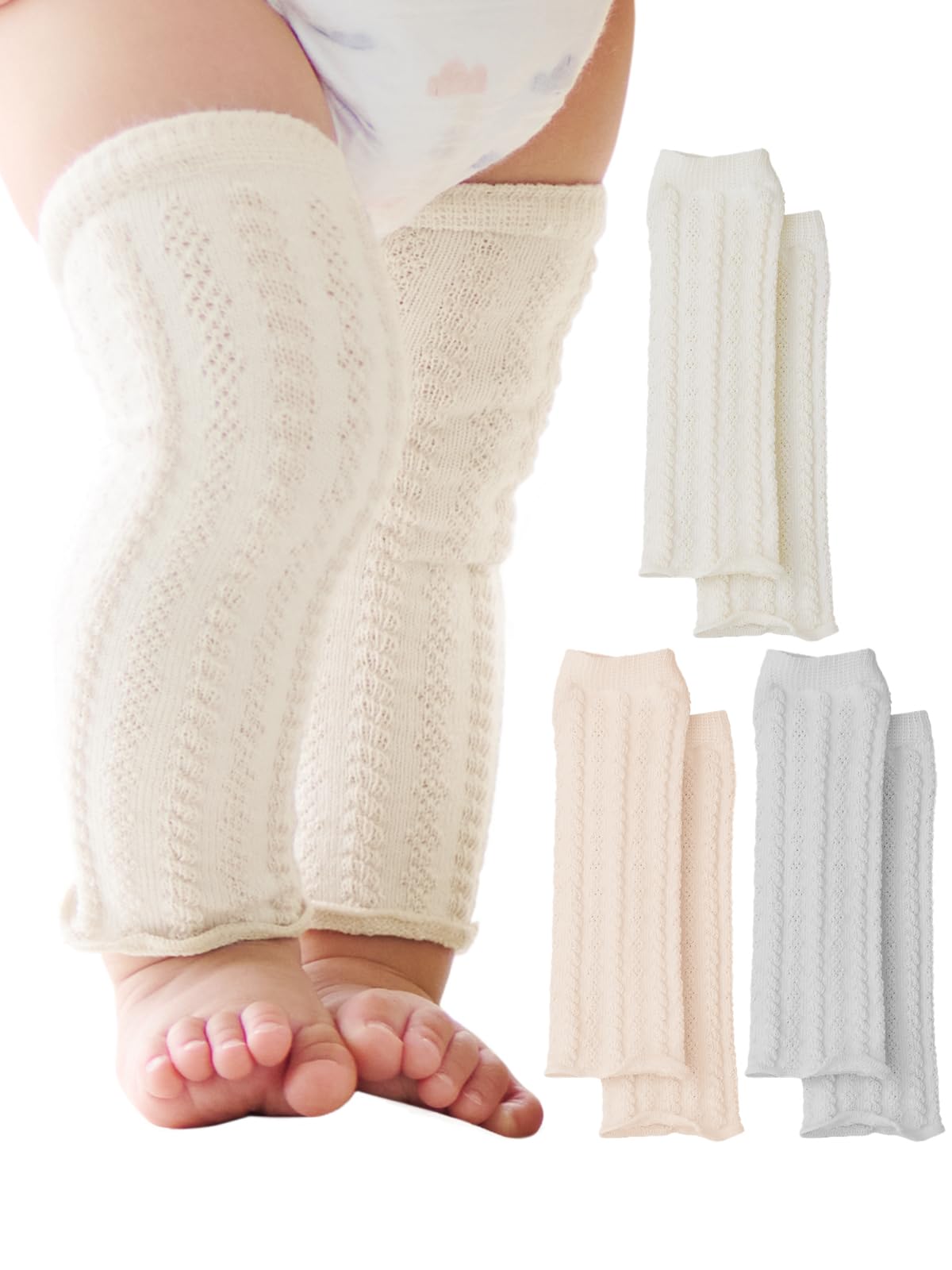 

Maison Peony Детский нарукавник для плавания для новорожденных Сделано в Японии Идеально в качестве подарка для новорожденных или на детские праздники Утеплители, Набор из 3 пар, 100% хлопок, Узор, (3-24