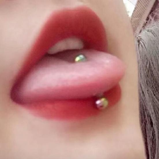 Praktisk piercingsmykkesett Robust slitesterk