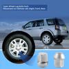 Secure Locking Metal Wheel Lug Nuts Set, Rustproof for LR001381 SUVs, Enhances Vehicle Detailing, Rough Terrain Driving