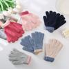 Knitted Kids Gloves Thick Mitten Lovely Fingerless gloves  Boys Girls