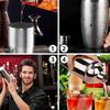 1pc Stainless steel cocktail shaker  shaker  cocktail shaker bar tool