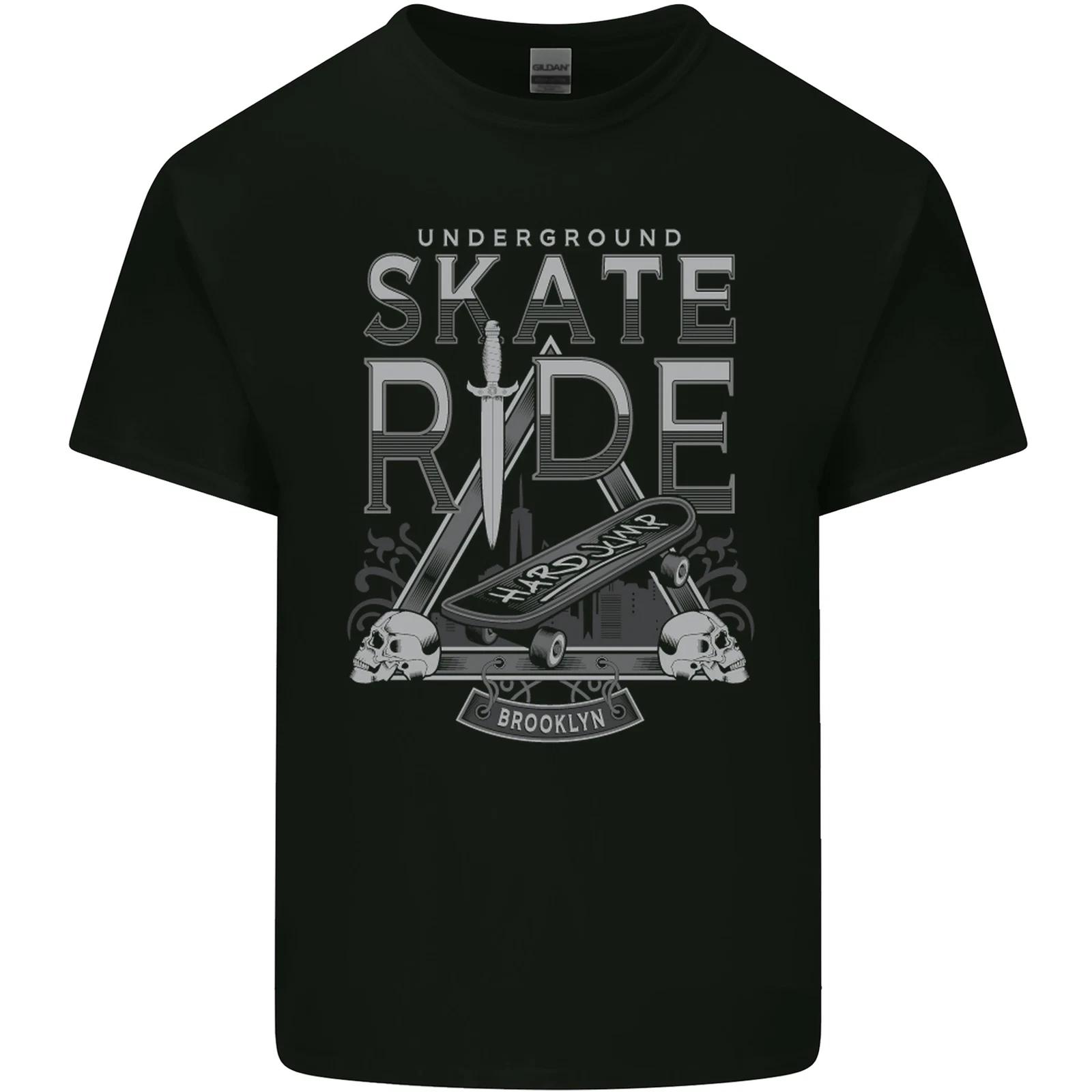 Underground Skate Ride Skateboard Kids T-Shirt Childrens 3XL