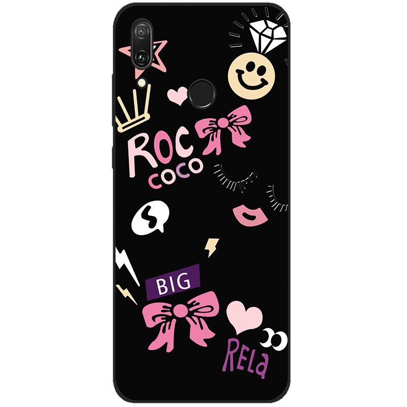 For Huawei Y7 2019 Case Y 7 2019 Silicone TPU Back Cover Protective Phone Case For Huawei Y7 Y7 Prime 2019 Bumper Fundas Coque