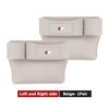 For Jaguar Car Seat Gap Storage Box Water Cup Holder Phone Holder Card Bag S-Type F-Type X-Type F-Pace I-Pace E-Pace XFR XKR HH2