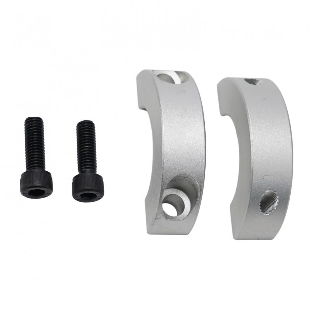 Double Split Clamp Ring Inside Interchangeable Normal Type Silver