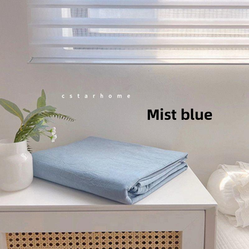 New Arrival Ins Plaid Thick Skin-Friendly Bed Sheet, Single Size For Dormitory Bedroom