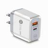 QC3.0+PD20W Mobile Fast Charger - EU/UK Plug