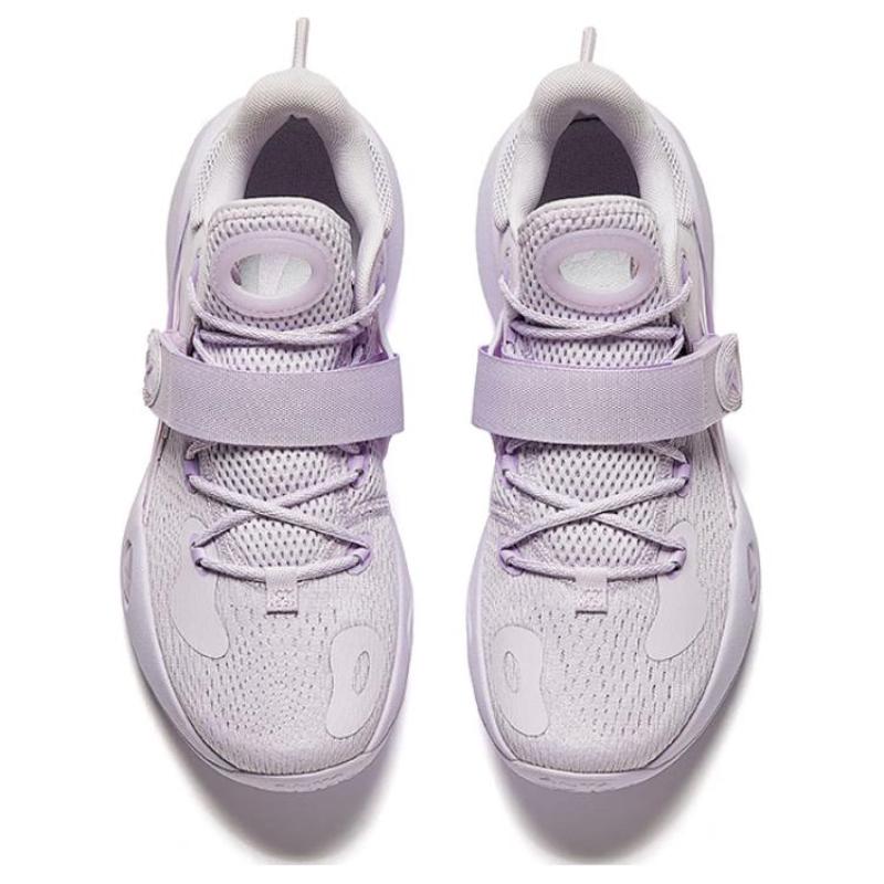 Anta Splash 6LITE Cushioning, Wear Resistant Low top Basketball Shoes Men's Purple Sneakers 112421608-5
