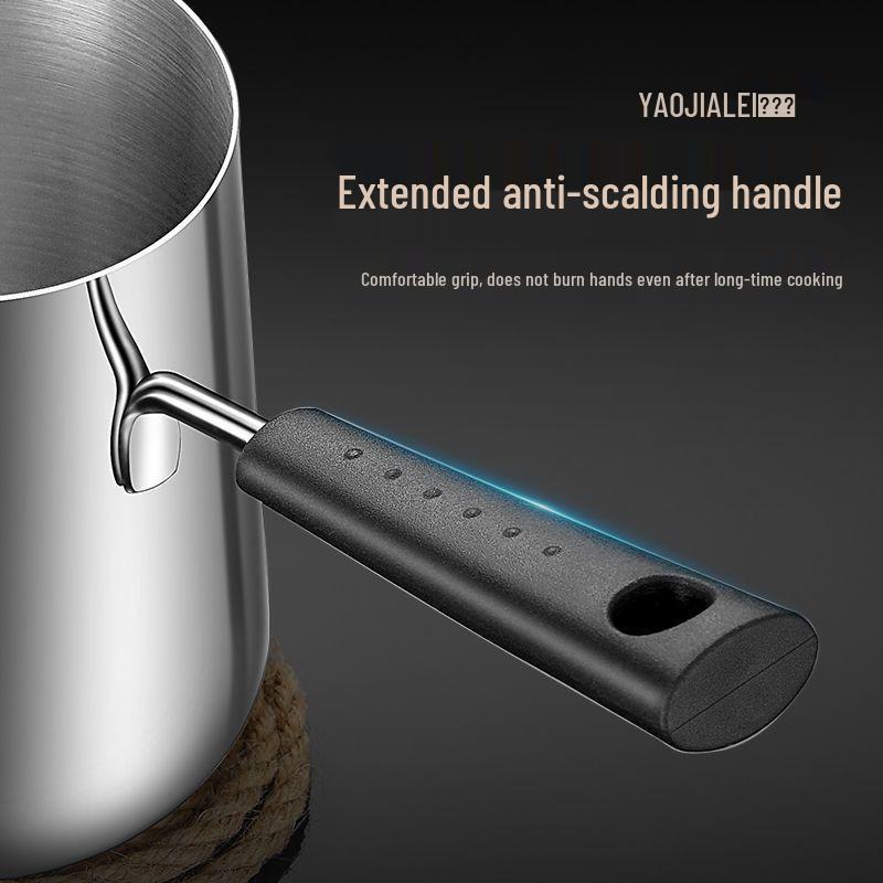 Stainless Steel Latte Art Pitcher - Pointed Spout Milk Frothing Cup for Coffee or Tea